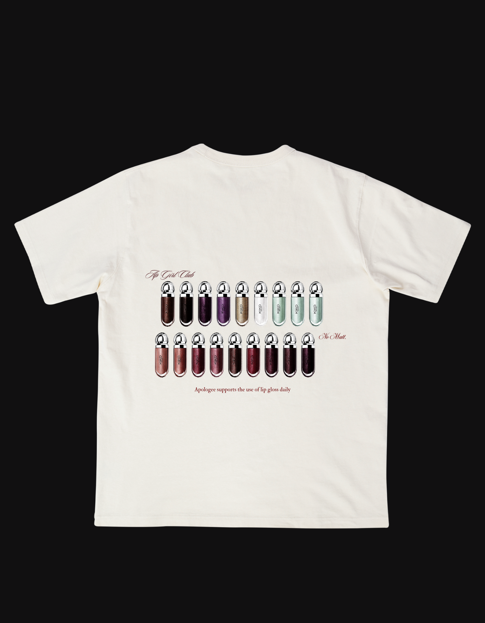 camiseta Apologee Glossy slice