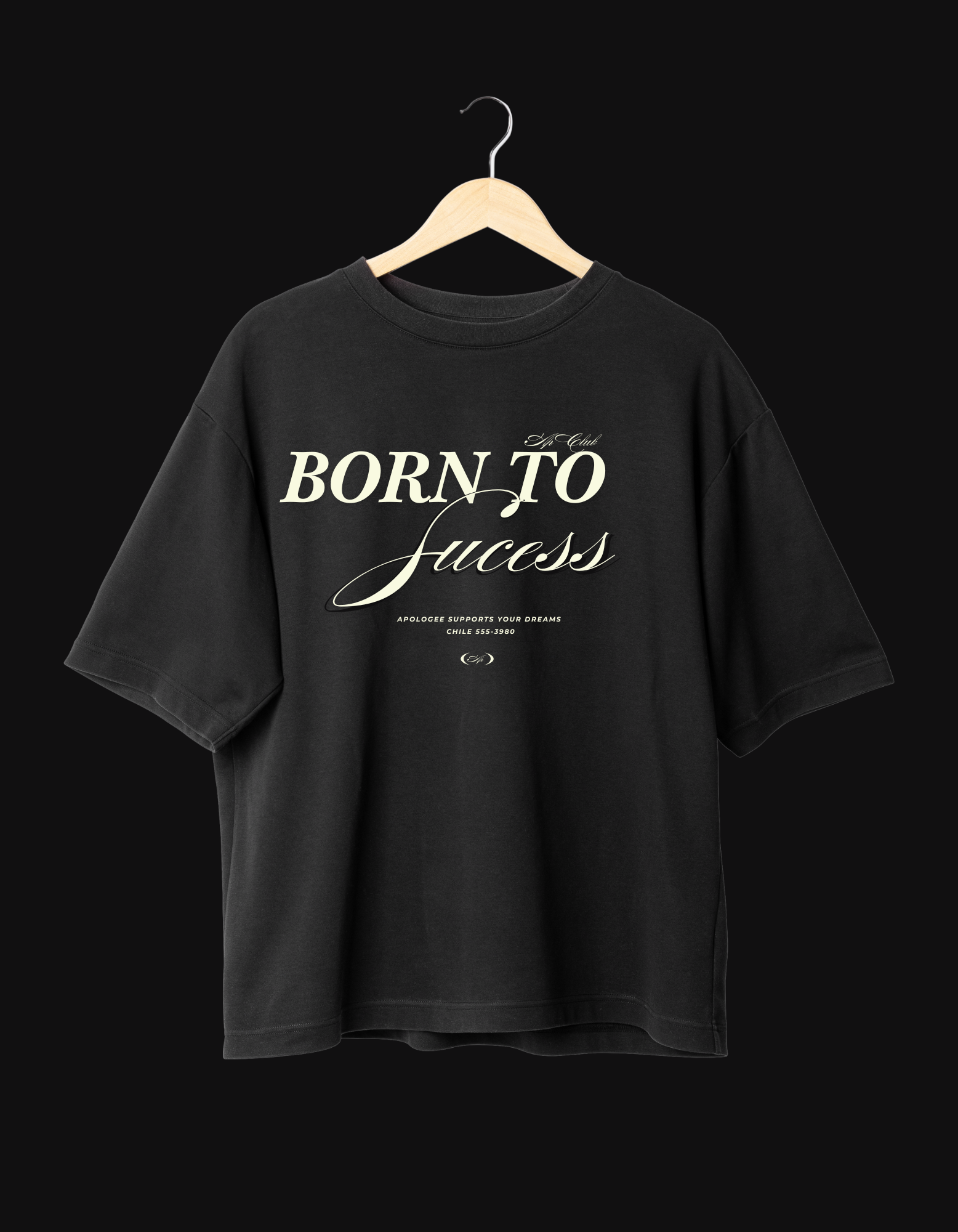 Camiseta ApClub Born to succes